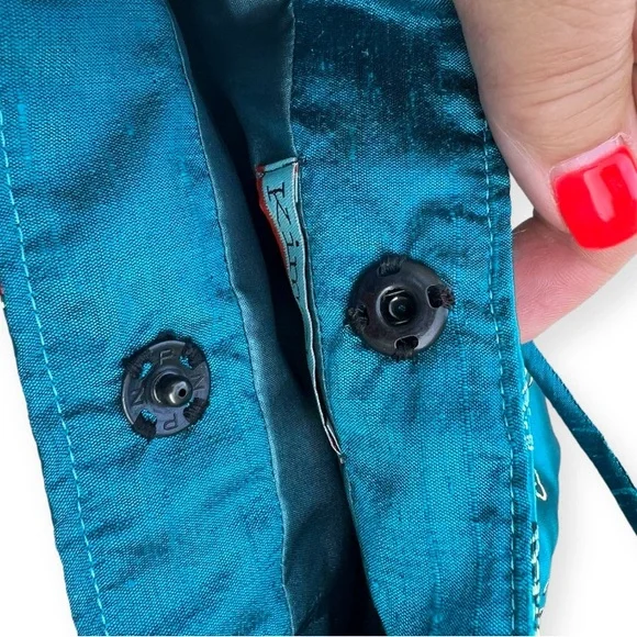 Kimera Turquoise Blue Colorful Designs Small Purse - Picture 7 of 8